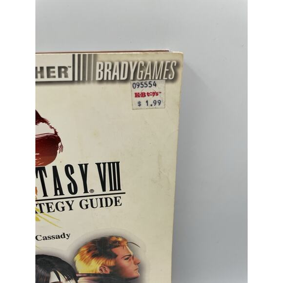 Final Fantasy VIII Official Strategy Guide With Poster: KB TOYS Exclusive - Picture 2 of 8